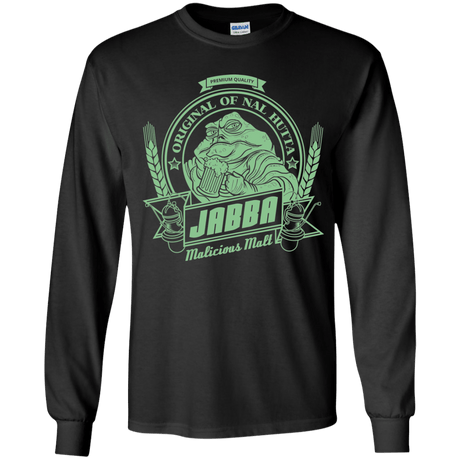 T-Shirts Black / YS Jabba Malt Youth Long Sleeve T-Shirt