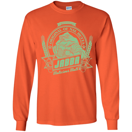T-Shirts Orange / YS Jabba Malt Youth Long Sleeve T-Shirt