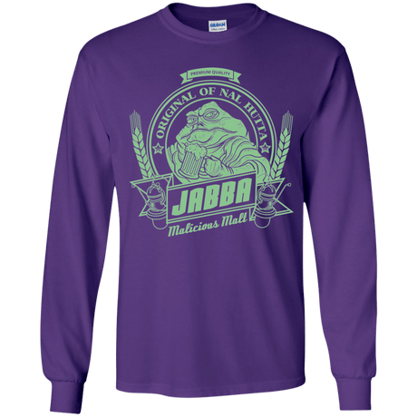 T-Shirts Purple / YS Jabba Malt Youth Long Sleeve T-Shirt