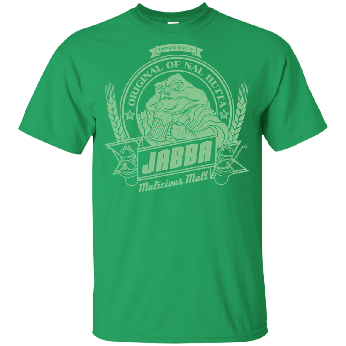 T-Shirts Irish Green / YXS Jabba Malt Youth T-Shirt