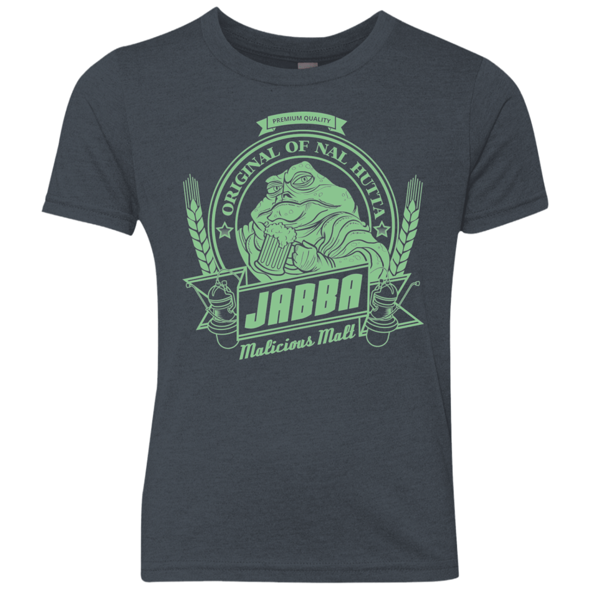 T-Shirts Vintage Navy / YXS Jabba Malt Youth Triblend T-Shirt