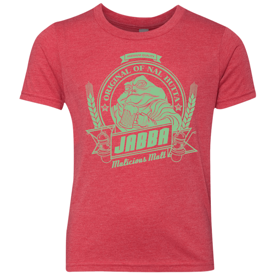 T-Shirts Vintage Red / YXS Jabba Malt Youth Triblend T-Shirt