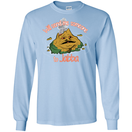 T-Shirts Light Blue / S Jabba Men's Long Sleeve T-Shirt