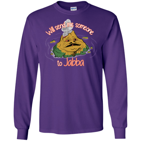 T-Shirts Purple / S Jabba Men's Long Sleeve T-Shirt