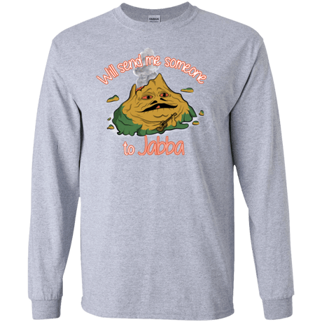 T-Shirts Sport Grey / S Jabba Men's Long Sleeve T-Shirt