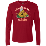 T-Shirts Cardinal / S Jabba Men's Premium Long Sleeve