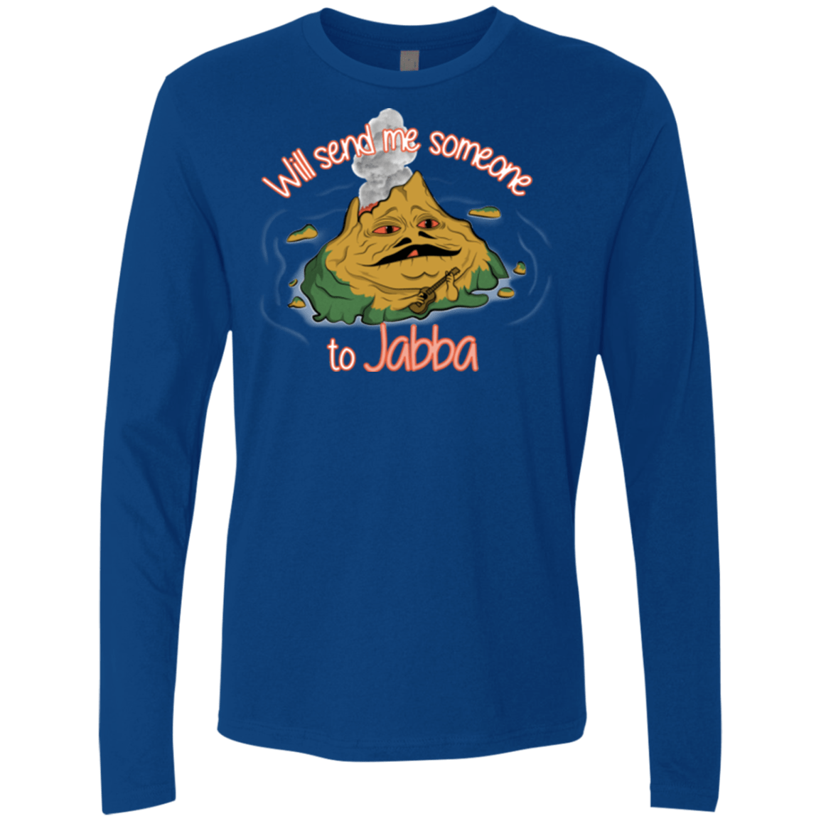 T-Shirts Royal / S Jabba Men's Premium Long Sleeve