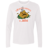 T-Shirts White / S Jabba Men's Premium Long Sleeve