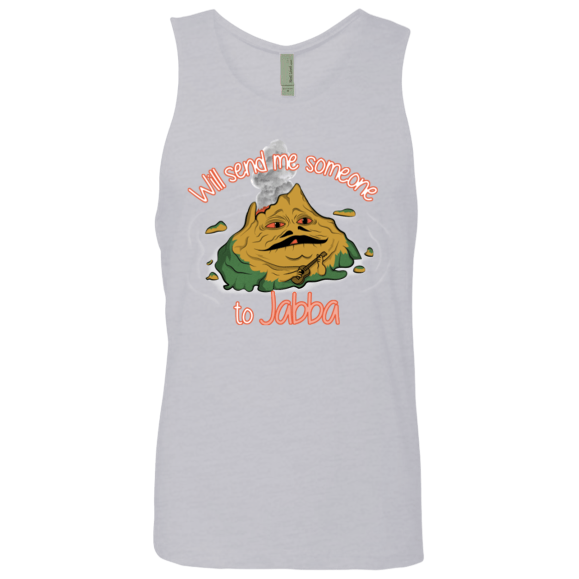 T-Shirts Heather Grey / S Jabba Men's Premium Tank Top