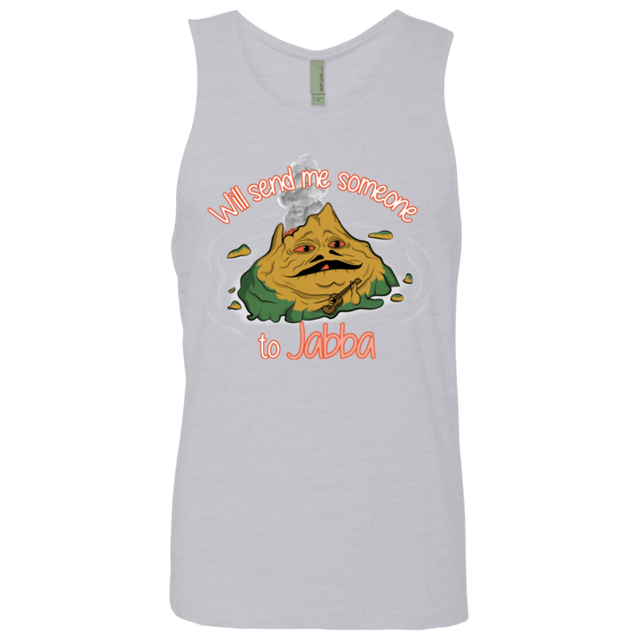 T-Shirts Heather Grey / S Jabba Men's Premium Tank Top