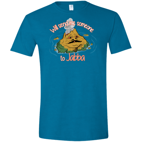 T-Shirts Antique Sapphire / S Jabba Men's Semi-Fitted Softstyle