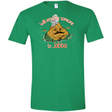 T-Shirts Heather Irish Green / S Jabba Men's Semi-Fitted Softstyle