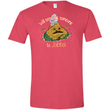 T-Shirts Heather Red / S Jabba Men's Semi-Fitted Softstyle