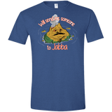 T-Shirts Heather Royal / X-Small Jabba Men's Semi-Fitted Softstyle