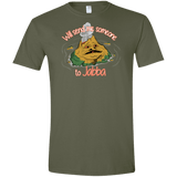 T-Shirts Military Green / S Jabba Men's Semi-Fitted Softstyle