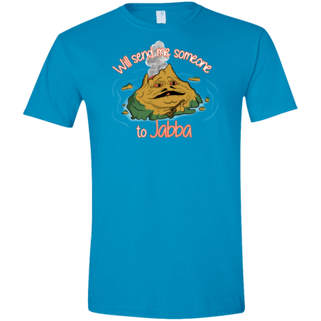 T-Shirts Sapphire / S Jabba Men's Semi-Fitted Softstyle