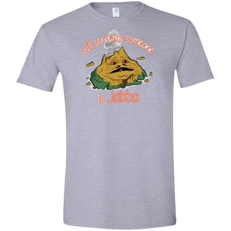 T-Shirts Sport Grey / X-Small Jabba Men's Semi-Fitted Softstyle
