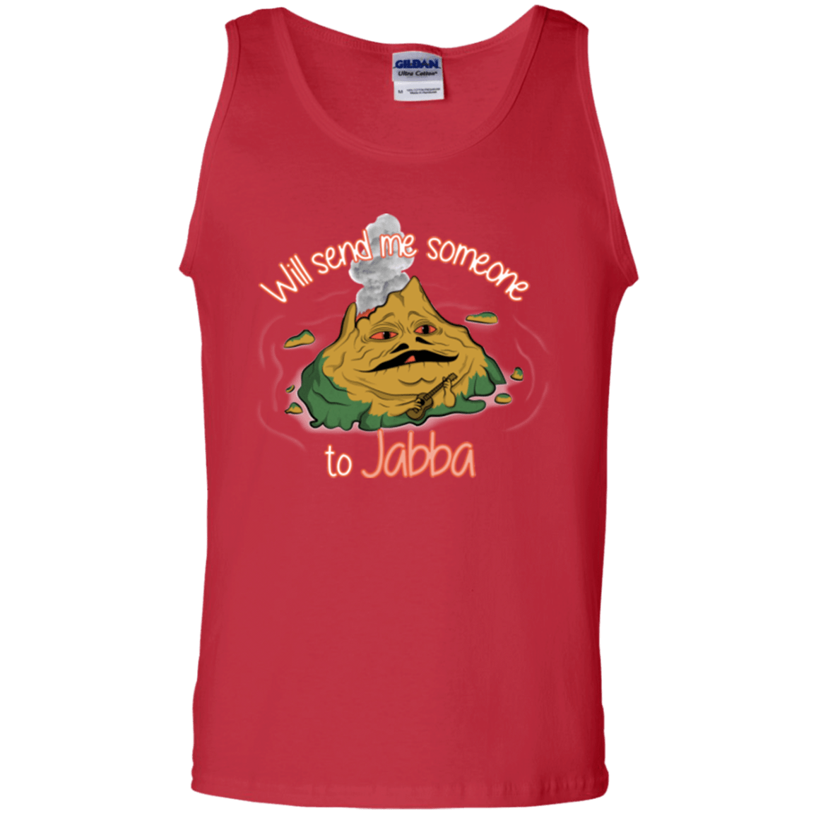 T-Shirts Red / S Jabba Men's Tank Top