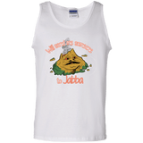 T-Shirts White / S Jabba Men's Tank Top