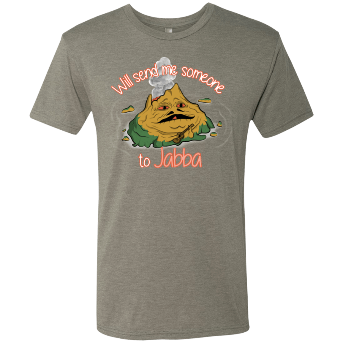 T-Shirts Venetian Grey / S Jabba Men's Triblend T-Shirt