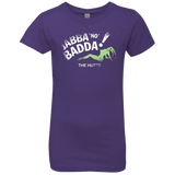 T-Shirts Purple Rush / YXS Jabba No Badda Girls Premium T-Shirt