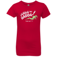 T-Shirts Red / YXS Jabba No Badda Girls Premium T-Shirt