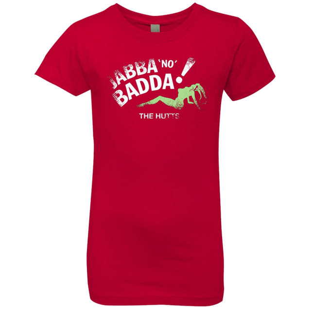 T-Shirts Red / YXS Jabba No Badda Girls Premium T-Shirt