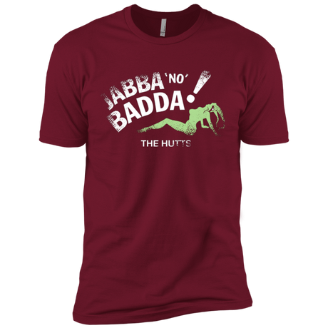 T-Shirts Cardinal / X-Small Jabba No Badda Men's Premium T-Shirt