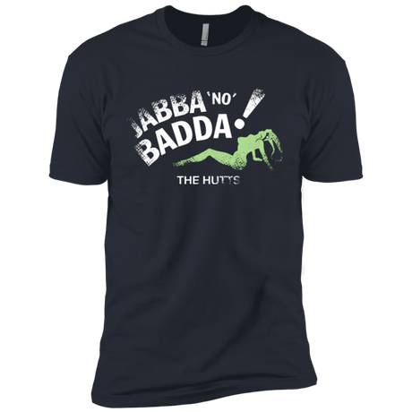T-Shirts Indigo / X-Small Jabba No Badda Men's Premium T-Shirt