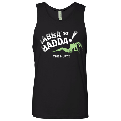 T-Shirts Black / Small Jabba No Badda Men's Premium Tank Top
