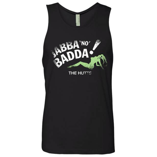 T-Shirts Black / Small Jabba No Badda Men's Premium Tank Top