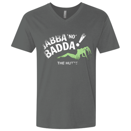 T-Shirts Heavy Metal / X-Small Jabba No Badda Men's Premium V-Neck