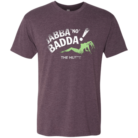 T-Shirts Vintage Purple / Small Jabba No Badda Men's Triblend T-Shirt