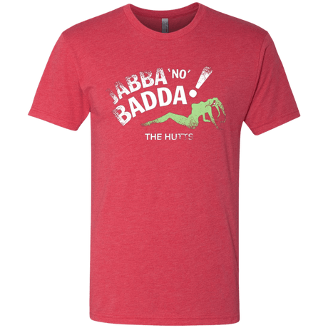 T-Shirts Vintage Red / Small Jabba No Badda Men's Triblend T-Shirt