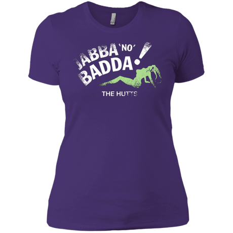 T-Shirts Purple / X-Small Jabba No Badda Women's Premium T-Shirt