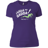 T-Shirts Purple / X-Small Jabba No Badda Women's Premium T-Shirt