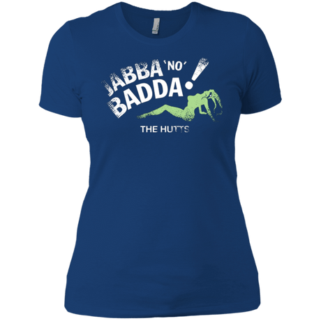 T-Shirts Royal / X-Small Jabba No Badda Women's Premium T-Shirt