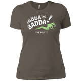 T-Shirts Warm Grey / X-Small Jabba No Badda Women's Premium T-Shirt