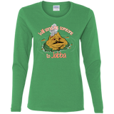 T-Shirts Irish Green / S Jabba Women's Long Sleeve T-Shirt