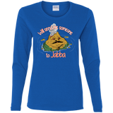 T-Shirts Royal / S Jabba Women's Long Sleeve T-Shirt