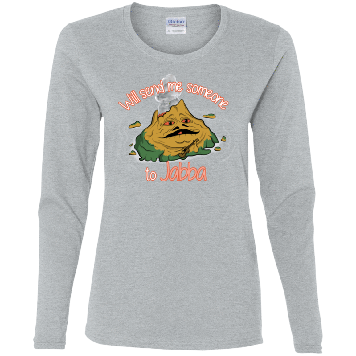 T-Shirts Sport Grey / S Jabba Women's Long Sleeve T-Shirt