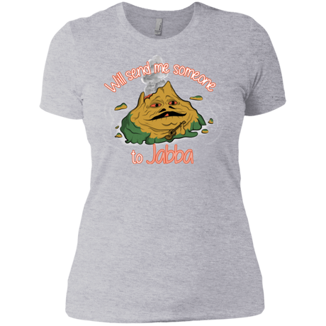 T-Shirts Heather Grey / X-Small Jabba Women's Premium T-Shirt