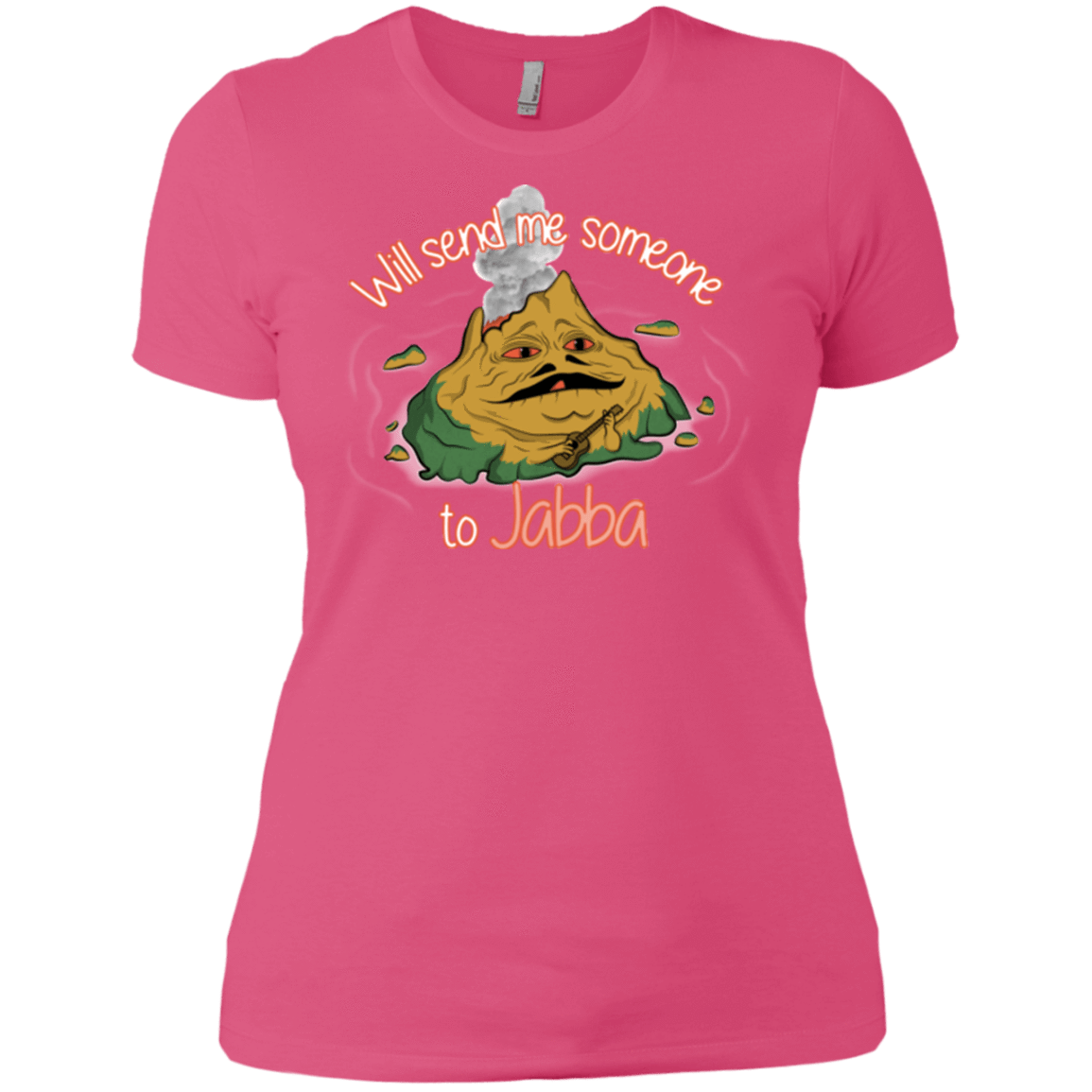T-Shirts Hot Pink / X-Small Jabba Women's Premium T-Shirt