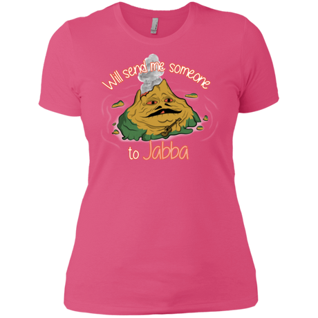 T-Shirts Hot Pink / X-Small Jabba Women's Premium T-Shirt