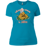 T-Shirts Turquoise / X-Small Jabba Women's Premium T-Shirt
