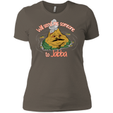 T-Shirts Warm Grey / X-Small Jabba Women's Premium T-Shirt