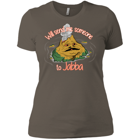T-Shirts Warm Grey / X-Small Jabba Women's Premium T-Shirt