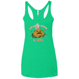 T-Shirts Envy / X-Small Jabba Women's Triblend Racerback Tank