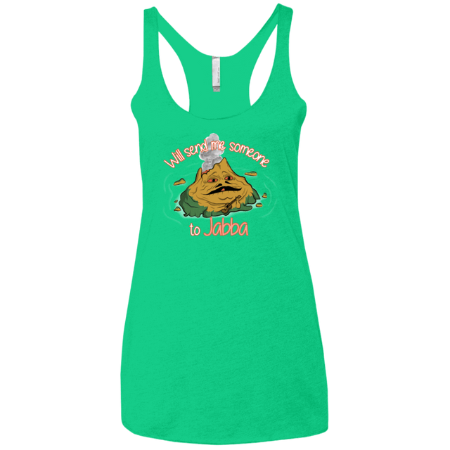 T-Shirts Envy / X-Small Jabba Women's Triblend Racerback Tank