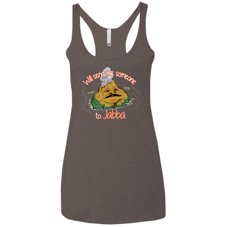 T-Shirts Macchiato / X-Small Jabba Women's Triblend Racerback Tank